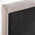 Boxspringbett FLORINDA Beige - Massivholz - Textil - 182 x 110 x 208 cm