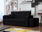 Schlafsofa Viva Home III Schwarz