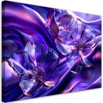 KUNSTDRUCK Amethyst Prism Blossoms 100 x 70 cm