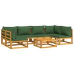 Garten-Lounge-Set 3028504-13 (7-teilig) Grün