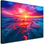 KUNSTDRUCK Radiant Ocean Sunset 3 60 x 40 cm