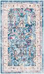 Innenteppich Myra BRISTOL Blau - Textil - 90 x 1 x 150 cm