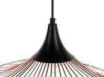 Lampe suspension MAZARO Noir - Cuivre