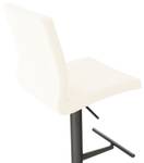 Tabouret de bar Cadiz Blanc crème - Noir