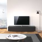 TV-Lowboard Just.Lima für TV & Sound Schwarz - 200 x 38 cm