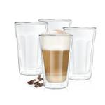 Kelch Kaffeegläser 4x400ml doppelwandig 22 x 17 x 22 cm