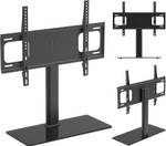 TV Standfuß Fernseh Erhöhung BTTS600 Schwarz - Metall - 66 x 67 x 25 cm