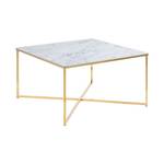 Table basse Almaz Marron - Verre - 80 x 45 x 80 cm