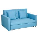 Schlafsofa mit Ausziehfunktion 833-728BU Hellblau