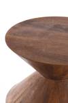 Table d'appoint LARUS Marron - 45 x 60 x 45 cm