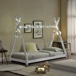 Lit de Tipi Onejda pour Enfant Blanc - 200 x 163 x 90 cm