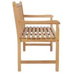 Banc de jardin Marron - Bois/Imitation - En partie en bois massif - 150 x 90 x 150 cm