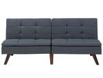 3-Sitzer Sofa RONNE Dunkelgrau - Grau - Eiche Dunkel