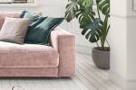 Sofa MADELINE 2-Sitzer Cord Pink