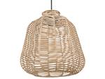 Lampe suspension RAMENA Beige - Bleu - Rotin - 33 x 128 x 33 cm