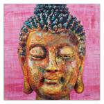 Wandbild Pink Zen Spa Buddha Wellness