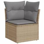 Gartensitzgruppe K6763(7-tlg) Beige - Massivholz - 69 x 62 x 62 cm