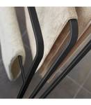 Porte serviettes à 4 barres Noir - Métal - 14 x 81 x 70 cm