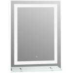 LED Badspiegel 834-138 Silber - Glas - 3 x 70 x 50 cm