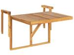 Table pliable UDINE Chêne clair