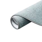 Hochflor Velours Teppich Luna Rund Steingrau - 160 x 160 cm