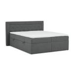 Boxspringbett Allure Pocket und Visco Graphit - Breite: 160 cm