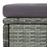 Garten-Sofa-Set Grau - Metall - Textil - 100 x 64 x 100 cm