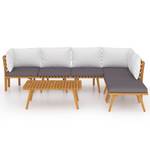 Garten-Lounge-Set Braun - Massivholz - Holzart/Dekor - 55 x 35 x 90 cm