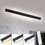 LED Deckenleuchte Werner Schwarz - Tiefe: 80 cm