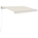 Auvent rétractable 3006542-1 Crème - 250 x 1 x 300 cm