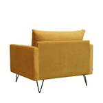 Fauteuil design Villabon Jaune moutarde