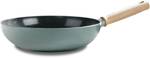 Wok-Pfanne Mayflower Blau - Holzwerkstoff - Holz teilmassiv - 2 x 2 x 28 cm