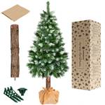 Christbaum Diamantkiefer mit Naturstamm 74 x 160 x 74 cm