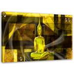 Wandbild Buddha Zen Spa Orient 120 x 80 cm