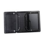 2 x Laptoptisch fürs Bett schwarz Schwarz - Holzwerkstoff - Metall - Kunststoff - 75 x 40 x 35 cm