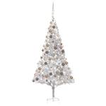 Sapin de noël artificiel Rosé - Argenté - 120 x 210 x 120 cm