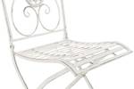 Chaises de jardin Sibell Lot de 2 Blanc