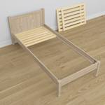 Einzelbett N02 mit Schublade Eiche Hell - 120 x 190 cm