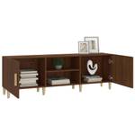 TV-Schrank D189 Eiche Schwarzbraun Dekor