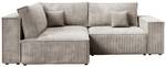 ECKSOFA PEDRO Duo Beige - Ecke davorstehend links