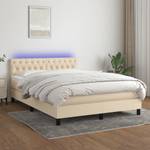 Boxspringbett 3017265-23 Creme - 144 x 203 cm