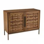 Buffet ALIDA Braun - Massivholz - 40 x 75 x 100 cm