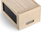 Organizer aus Holz Beige - Massivholz - 20 x 15 x 28 cm