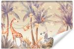 Papier Peint Enfants ANIMAUX Plantes 368 x 254 x 254 cm