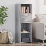 Highboard DE2282 Grau - Holzwerkstoff - 43 x 124 x 40 cm