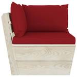 Mobilier de jardin (lot de 7) 3016490-17 Rouge - Brun rouge