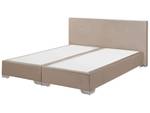 Boxspring Bett CONSUL Beige - Creme - Silber - Breite: 191 cm