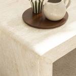 Table basse Tocoa Beige - Pierre - 120 x 40 x 55 cm