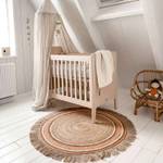 Teppich Jute Tess Beige - Naturfaser - 110 x 1 x 110 cm