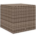 Polyrattan Auflagenbox 865-020V00KK Braun - Polyrattan - 75 x 70 x 75 cm